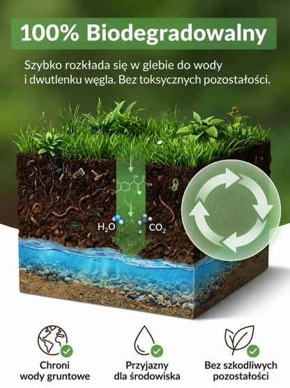 5-letni enzym biologiczny do likwidacji zgnilizny korzeni i chwastów