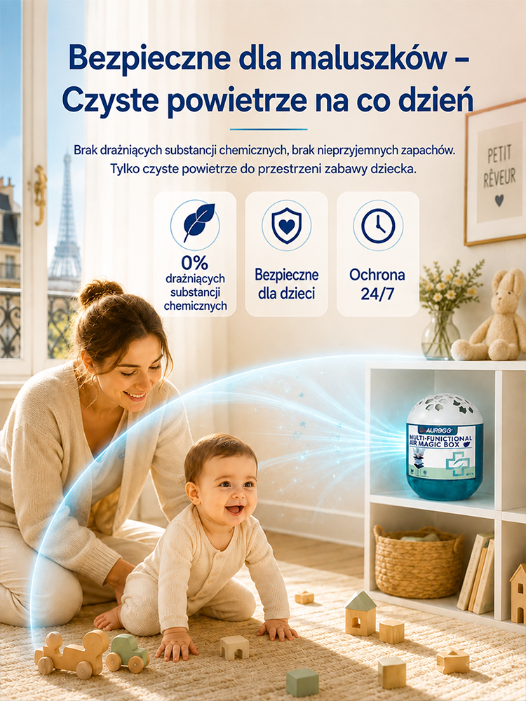 🔥 Inteligentny odkurzacz 2‑w‑1 z oczyszczaniem powietrza✨Lekki i cichy dla czystego powietrza w Twoim domu