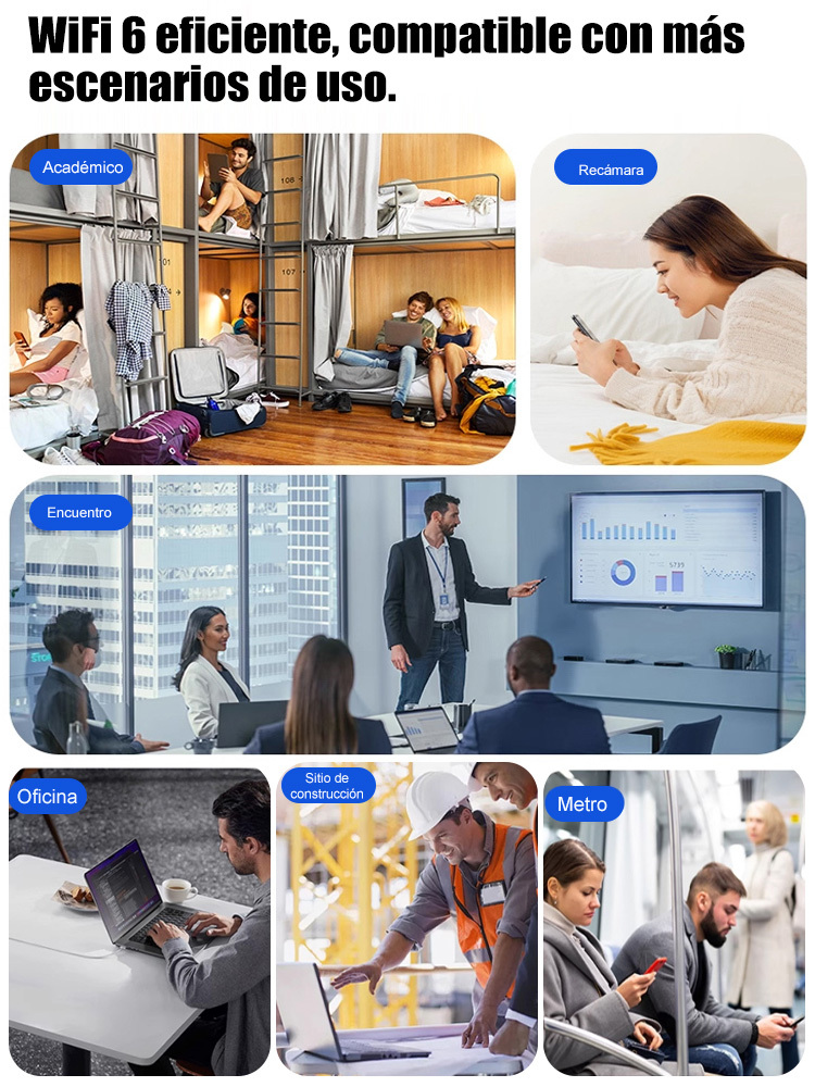 【Potente fuente de datos para exteriores】Punto de acceso Wi-Fi portátil