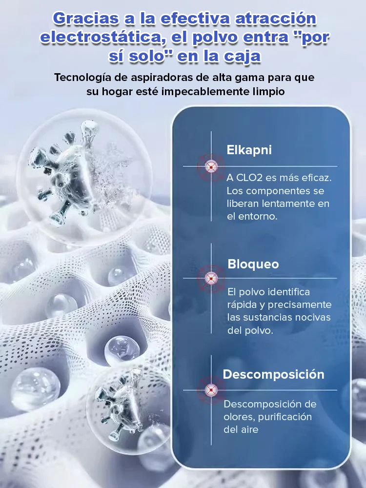 【Dust Buster】Caja Mágica de Succión Universal【¡Eliminación de polvo, esterilización y eliminación de olores! ¡Duración: 20 años!】