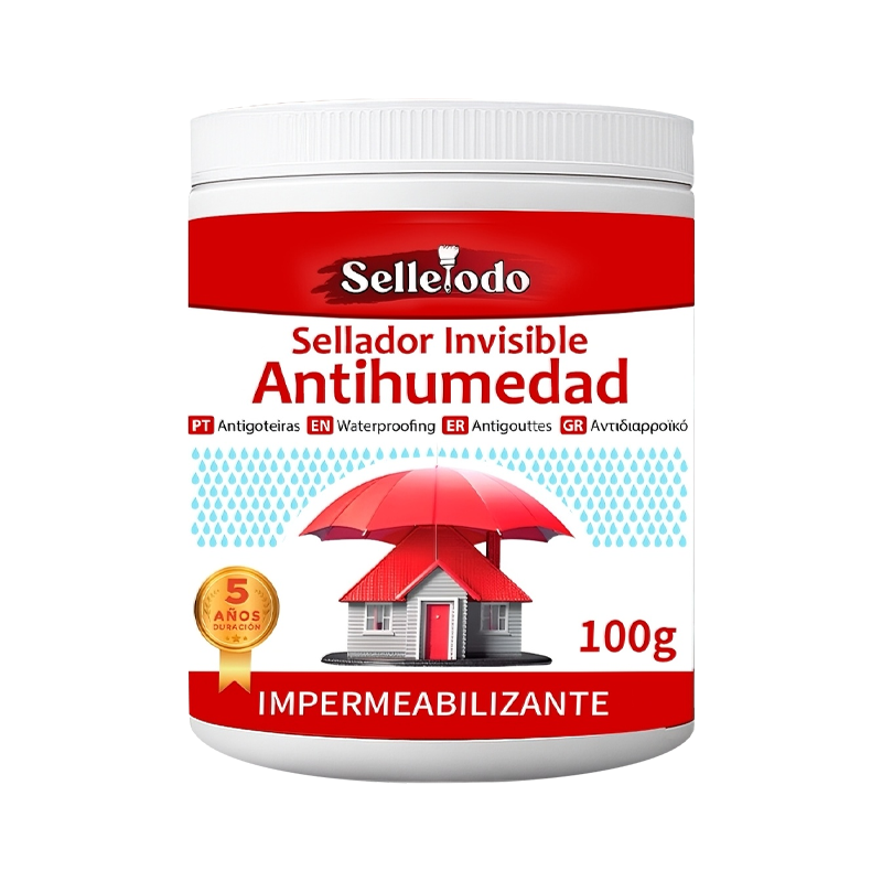 Sellador impermeable transparente para techos y paredes exteriores, sin necesidad de romper azulejos