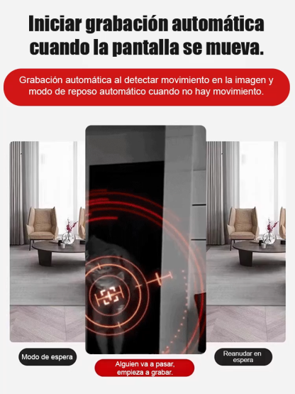 Mini cámara de alta definición sin puntos ciegos