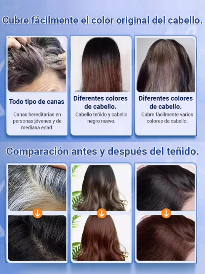 Tinte para el cabello con proteína de caviar Phytvas