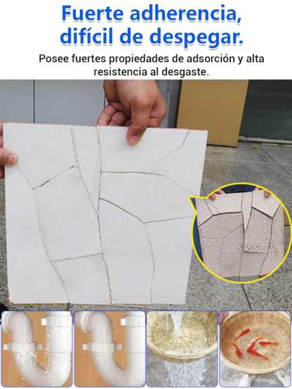 Sellador impermeable transparente para techos y paredes exteriores, sin necesidad de romper azulejos