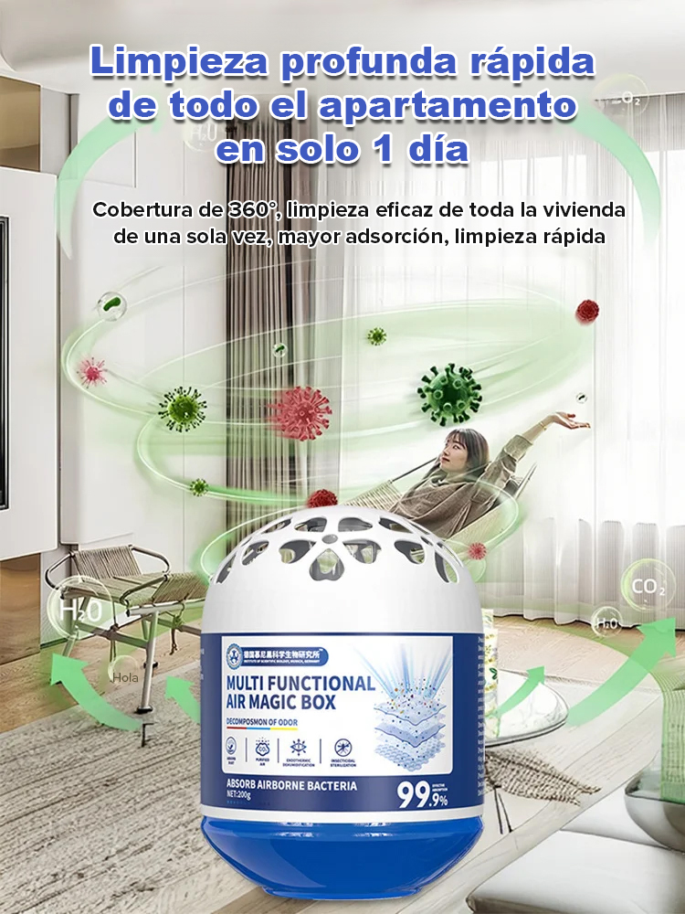 【Dust Buster】Caja Mágica de Succión Universal【¡Eliminación de polvo, esterilización y eliminación de olores! ¡Duración: 20 años!】