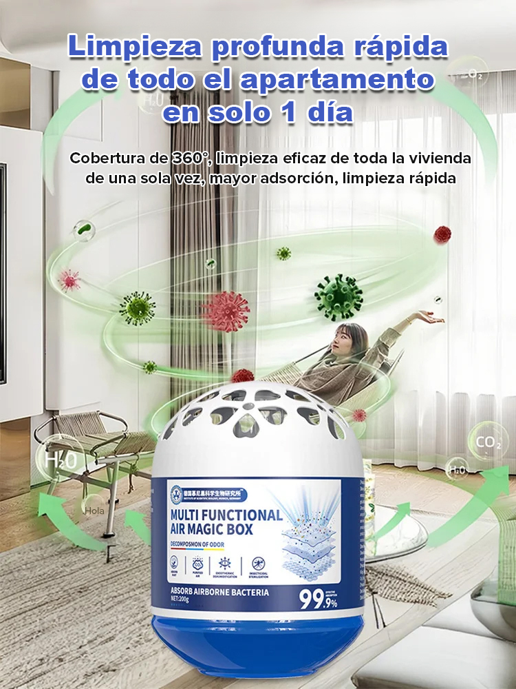 【Dust Buster】Caja Mágica de Succión Universal【¡Eliminación de polvo, esterilización y eliminación de olores! ¡Duración: 20 años!】