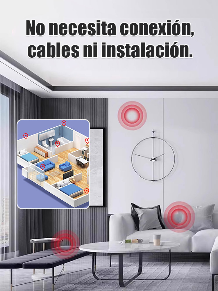 Mini cámara de alta definición sin puntos ciegos