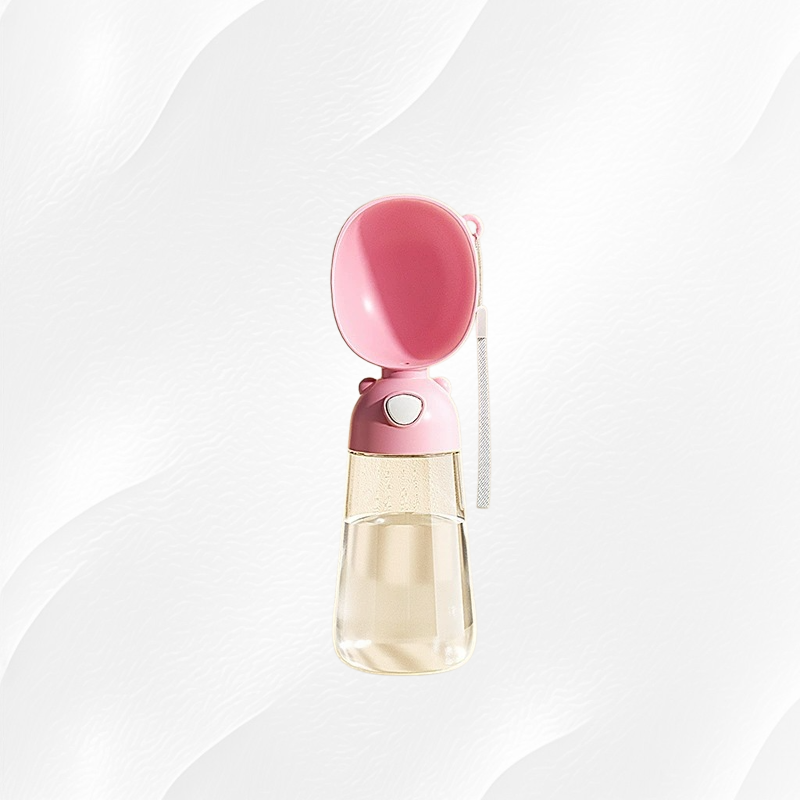 Przenośna butelka na wodę dla zwierząt domowych