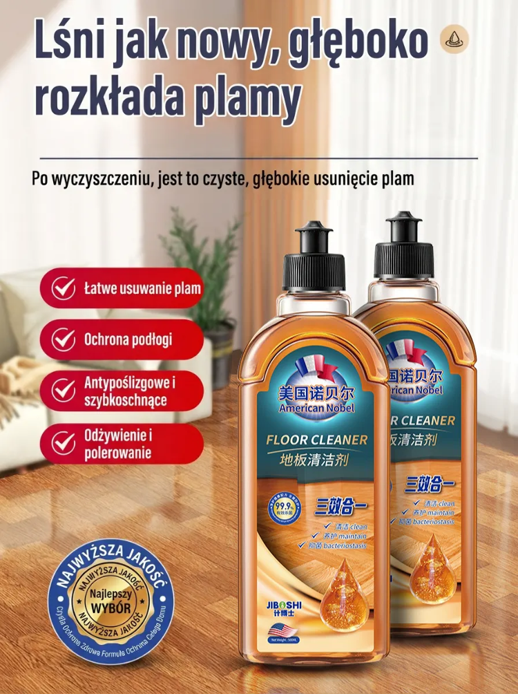 ✨👍Trzy w jednym wielofunkcyjny środek antybakteryjny do czyszczenia podłóg