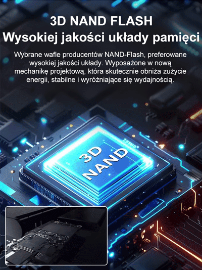 🔥【Uniwersalny dla telefonów i komputerów】Wysokiej prędkości przenośny dysk SSD