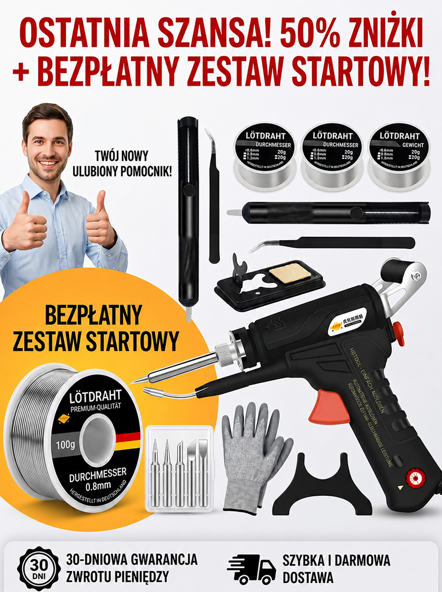 🔥🔥🔥Ręczna laserowa spawarka elektryczna z regulacją temperatury 899A czarna
