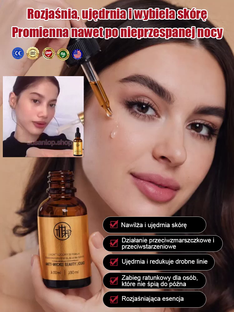 Medyczne serum przeciwzmarszczkowe i liftingujące