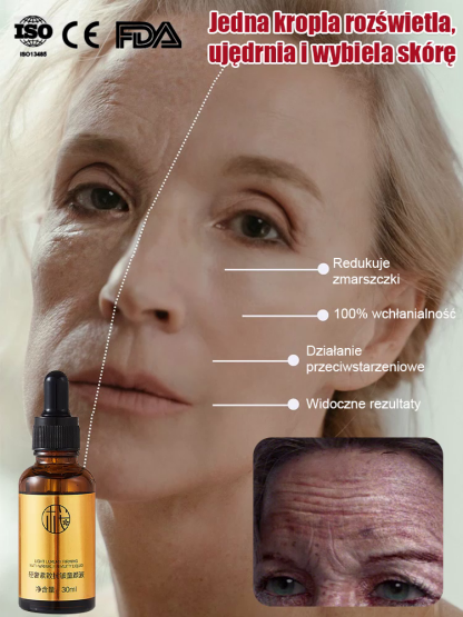 Medyczne serum przeciwzmarszczkowe i liftingujące