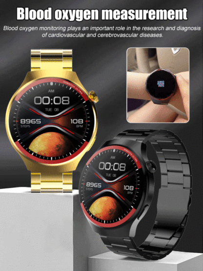 🔥Space Exploration Round Screen Smart Watch
