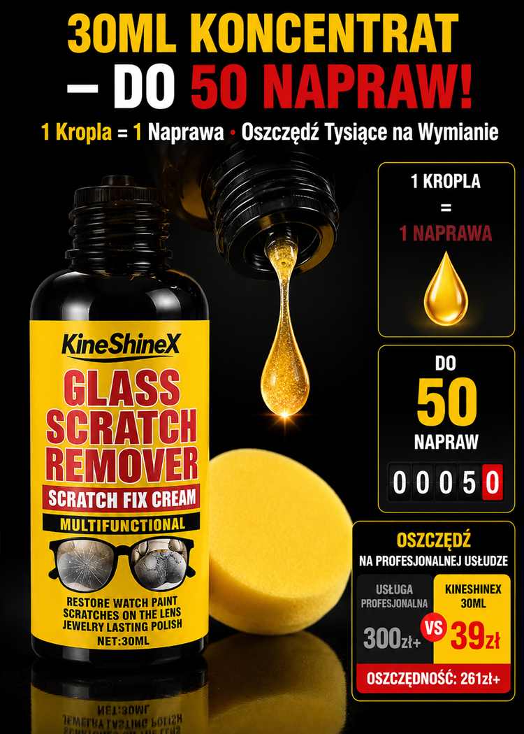 🔥🔥Długotrwały mikrokrystaliczny środek do naprawy szkła