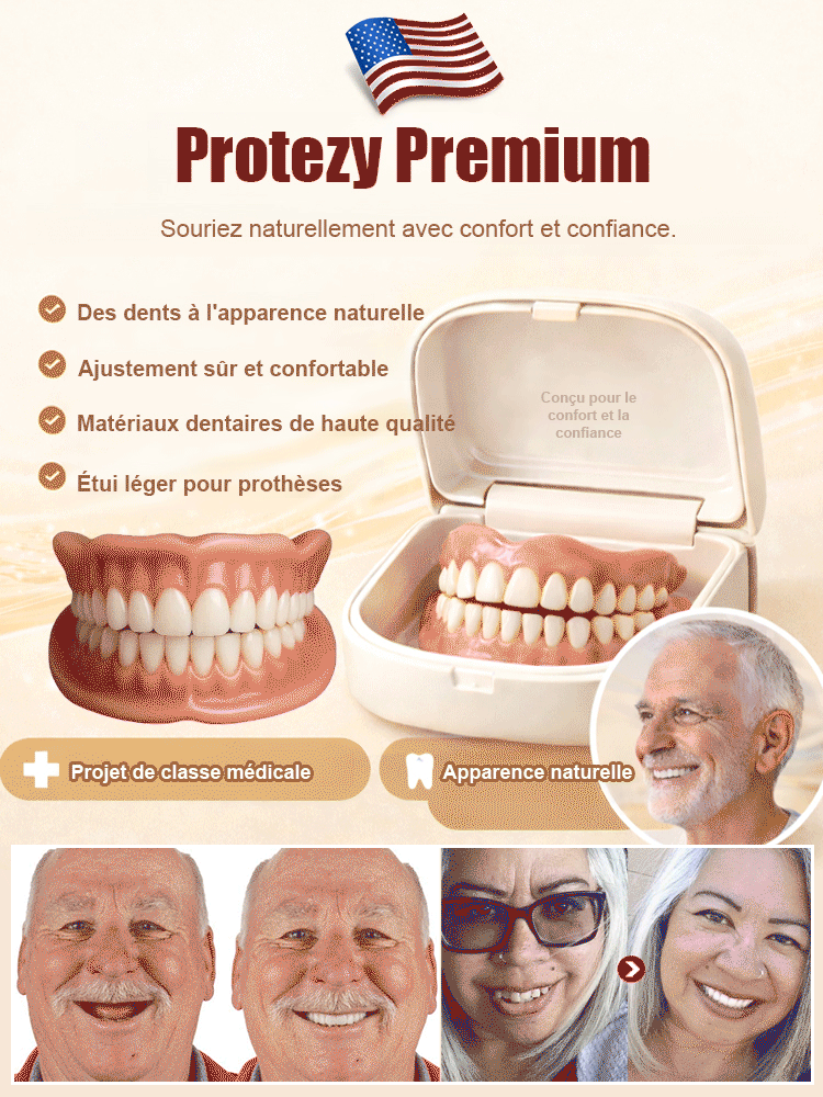 🦷【Prothèses dentaires révolutionnaires】Retrouvez un sourire parfait en 3 secondes, sans quitter votre domicile ! 🛡️Dure jusqu'à 50 ans, 1 achetée = 1 offerte