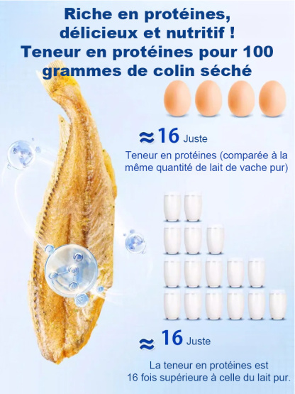 ✨Poisson des grands fonds d'Alaska ，Cuit au four sans huile — Croustillant et délicieux 