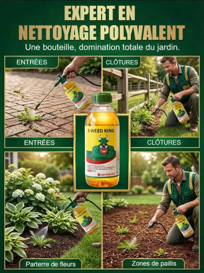 Développé par l’Agence fédérale de l’environnement et l’Institut de biologie rhénane | Herbicide ultra-concentré | 5 ans sans mauvaises herbes  | Certifié par l'EFSA
