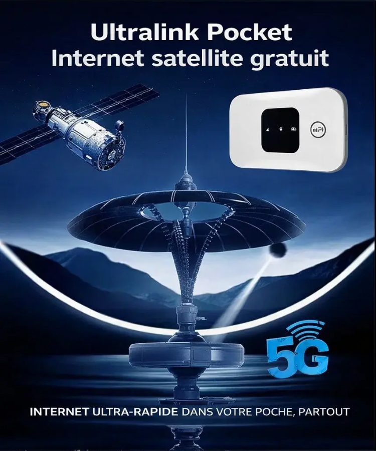 [Technologie Starlink] 0€ d'abonnement, couverture 5G mondiale, débit de 500 Mbps !