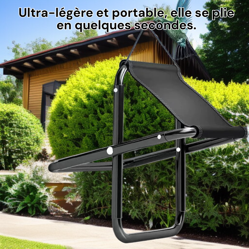 Fauteuil pliant portable d’extérieur 