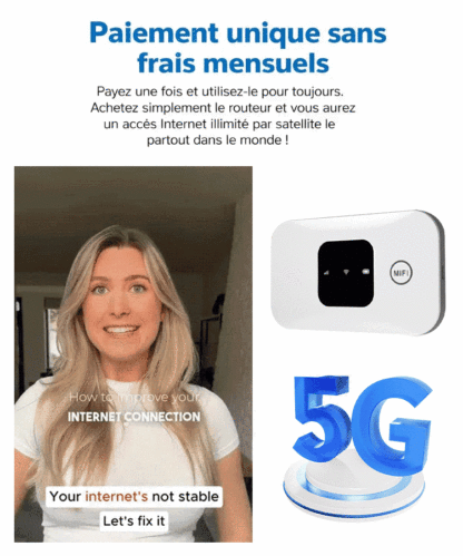 [Technologie Starlink] 0€ d'abonnement, couverture 5G mondiale, débit de 500 Mbps !