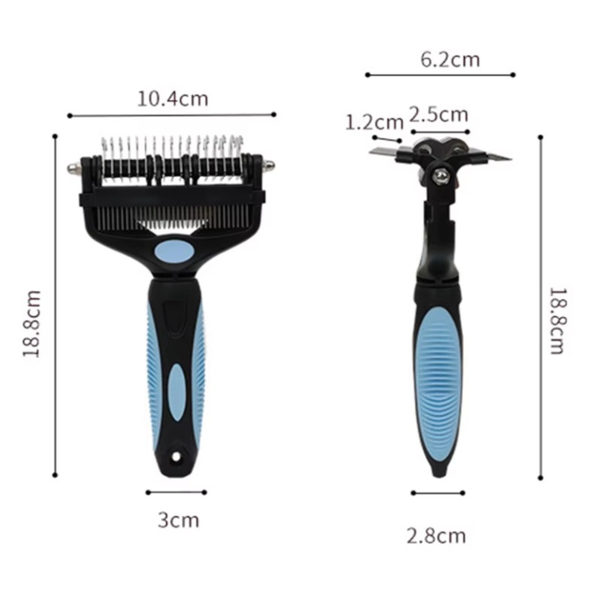 3-in-1 Pet Hair Removal Brush