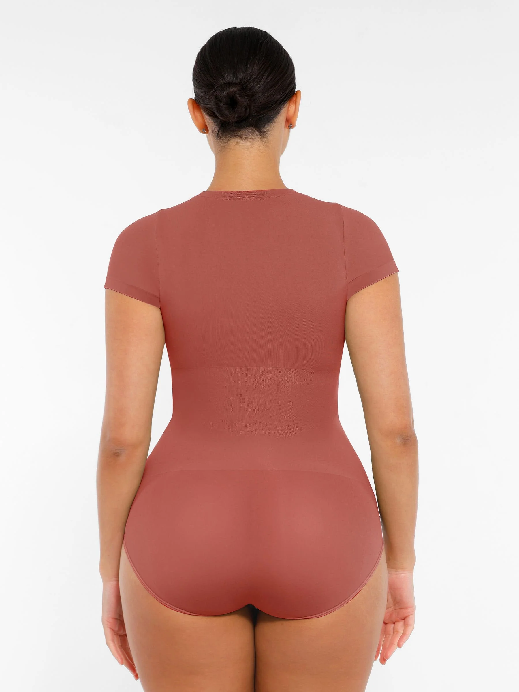 Seamless Ultra-Soft Crew Neck Bodysuit