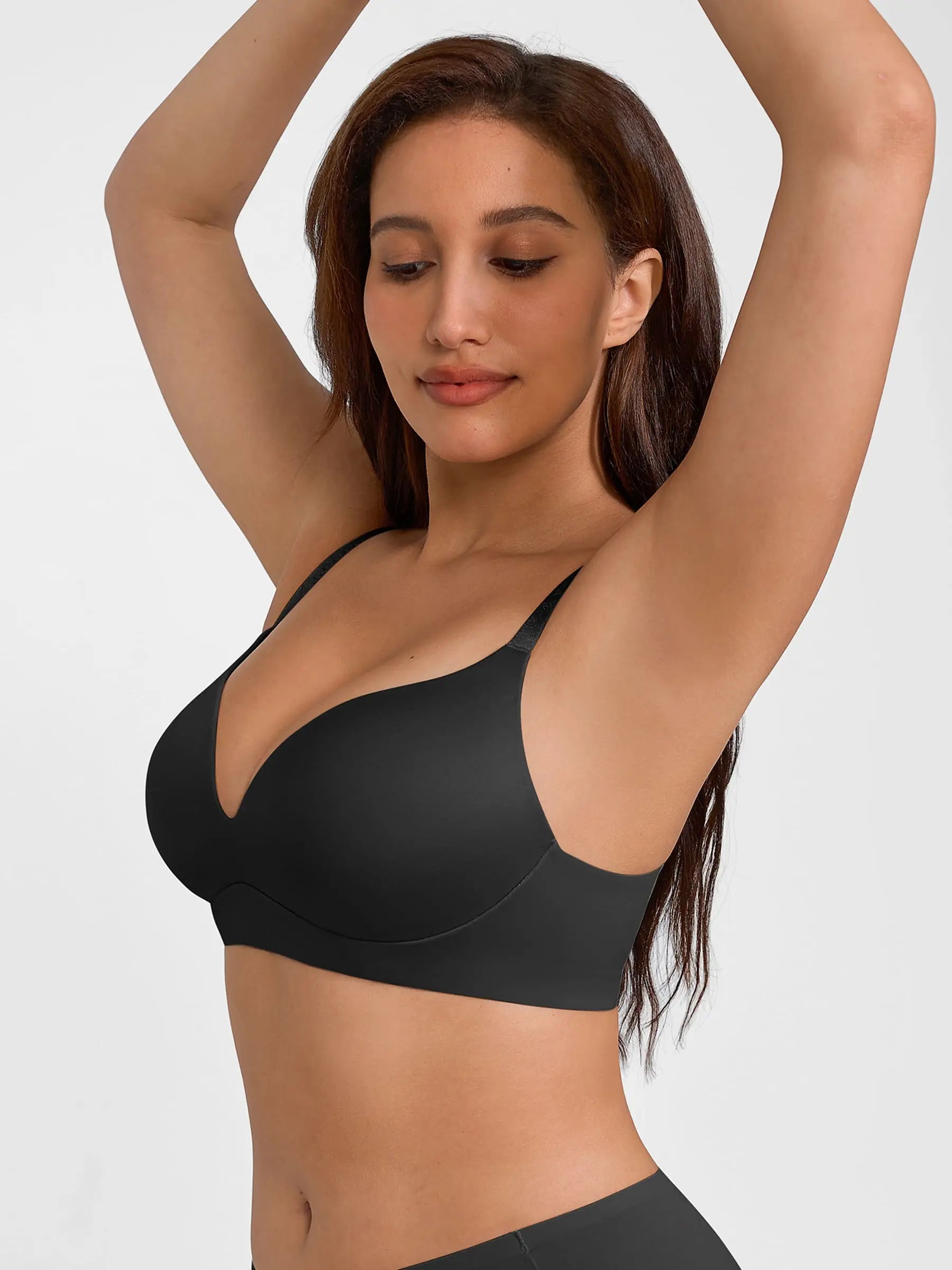 Lume lingerie Cloud Soft Wireless Bra Seamless Lift Support Everyday Wear