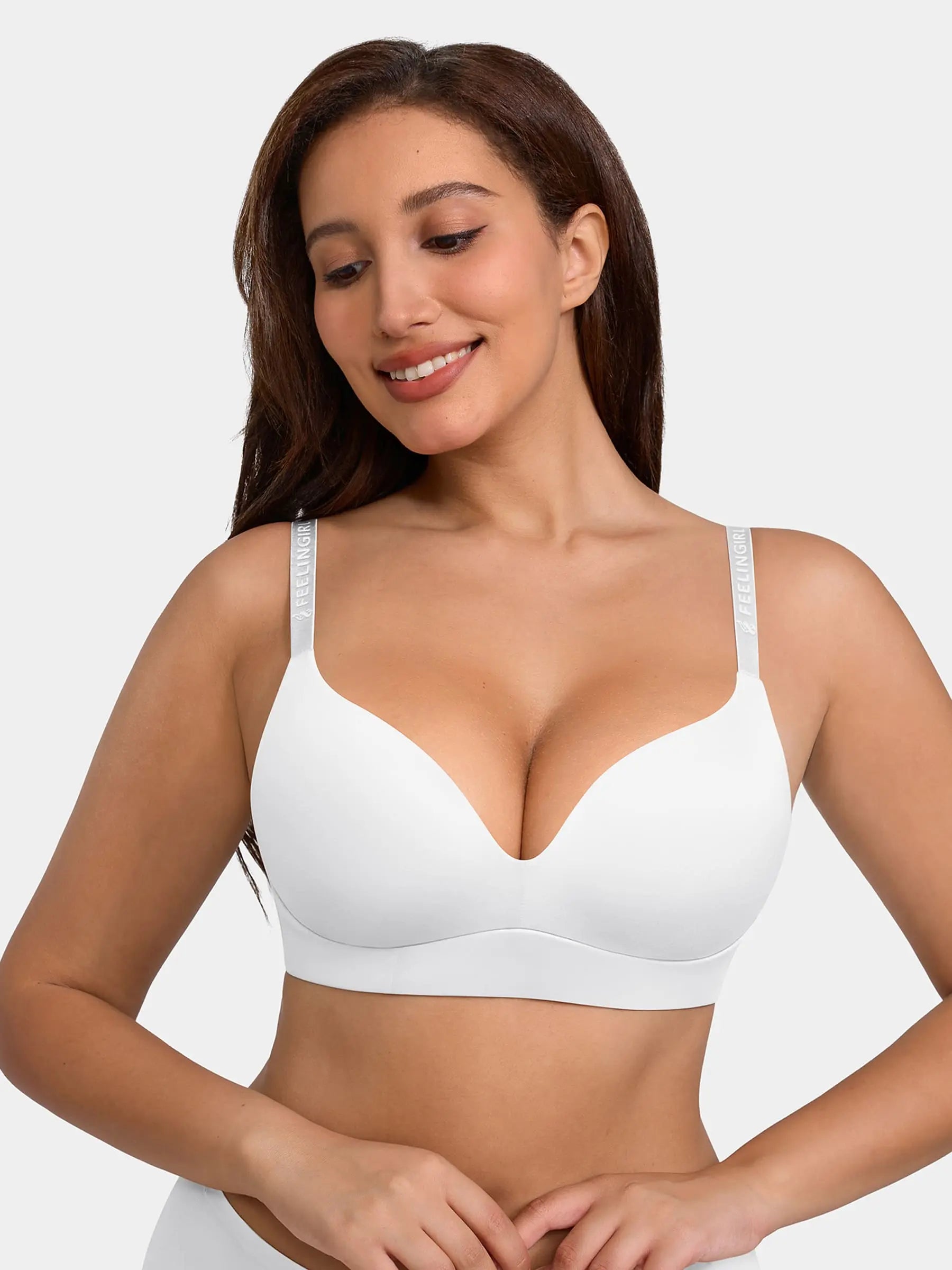 Lume lingerie Cloud Soft Wireless Bra Seamless Lift Support Everyday Wear