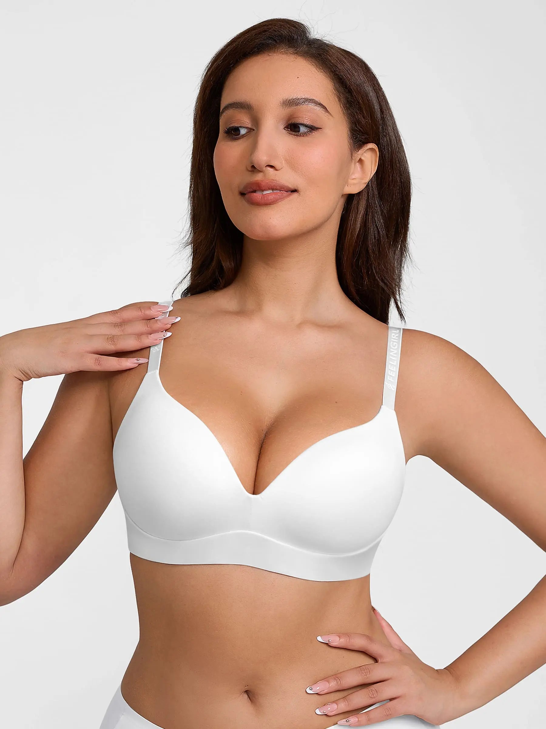 Lume lingerie Cloud Soft Wireless Bra Seamless Lift Support Everyday Wear