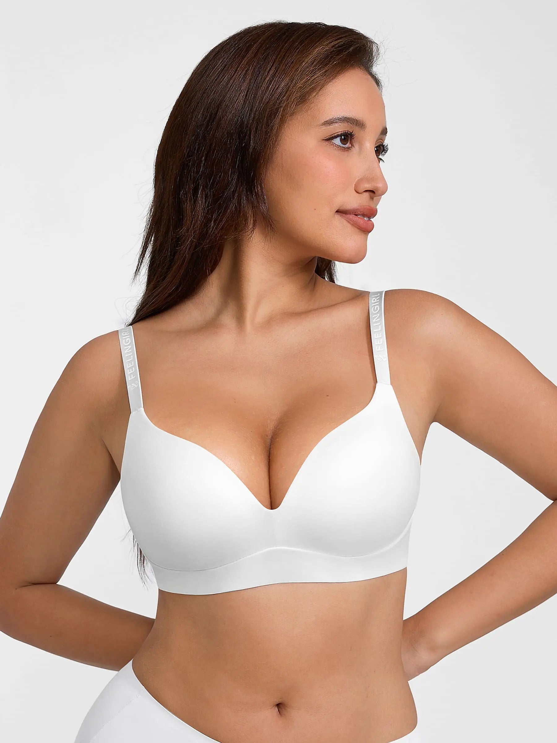 Lume lingerie Cloud Soft Wireless Bra Seamless Lift Support Everyday Wear