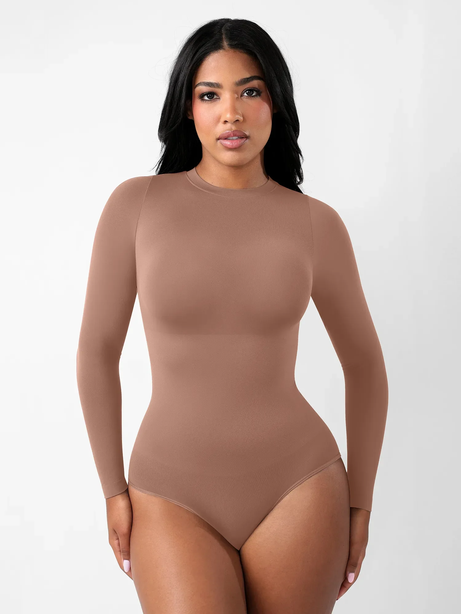 Seamless Ultra-Soft Crew Neck Bodysuit