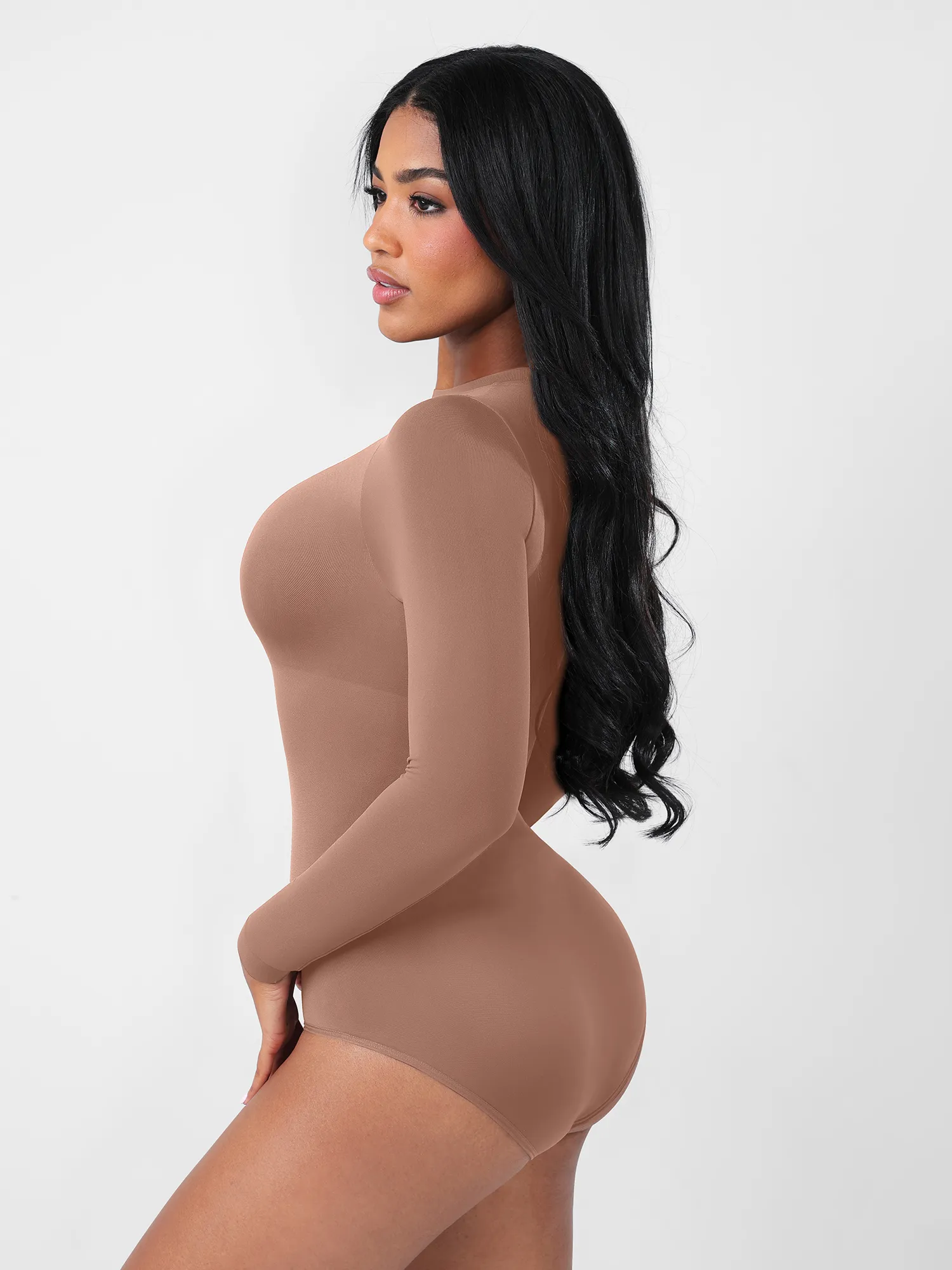 Seamless Ultra-Soft Crew Neck Bodysuit