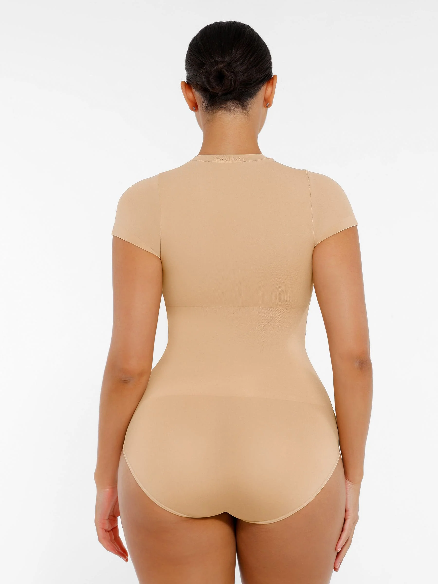Seamless Ultra-Soft Crew Neck Bodysuit