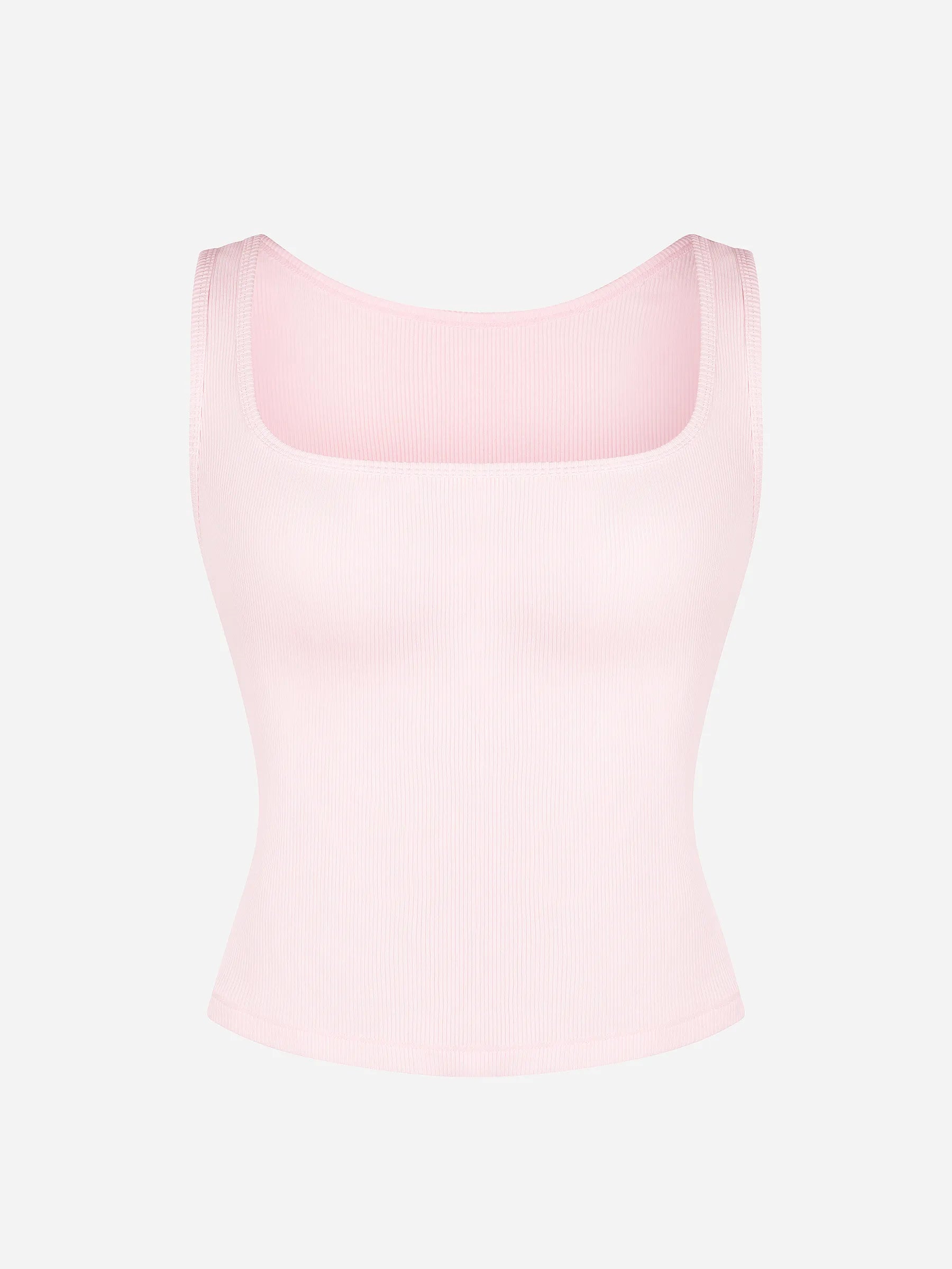 lumelingeri Breathable Ribbed Sleeveless Tank Top