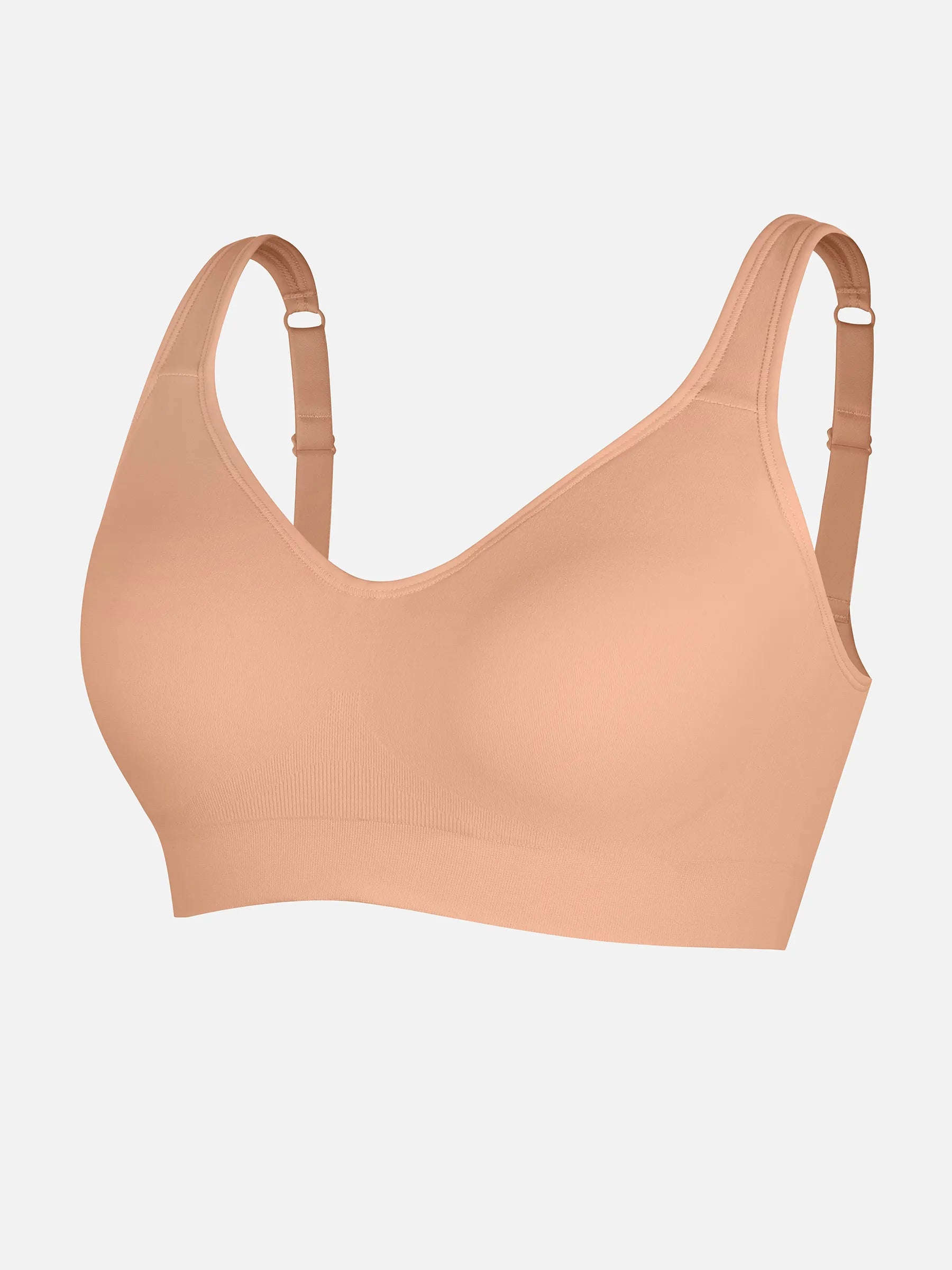 Lume lingerie Built-in Soft Cups Full Coverage Wireless Bra