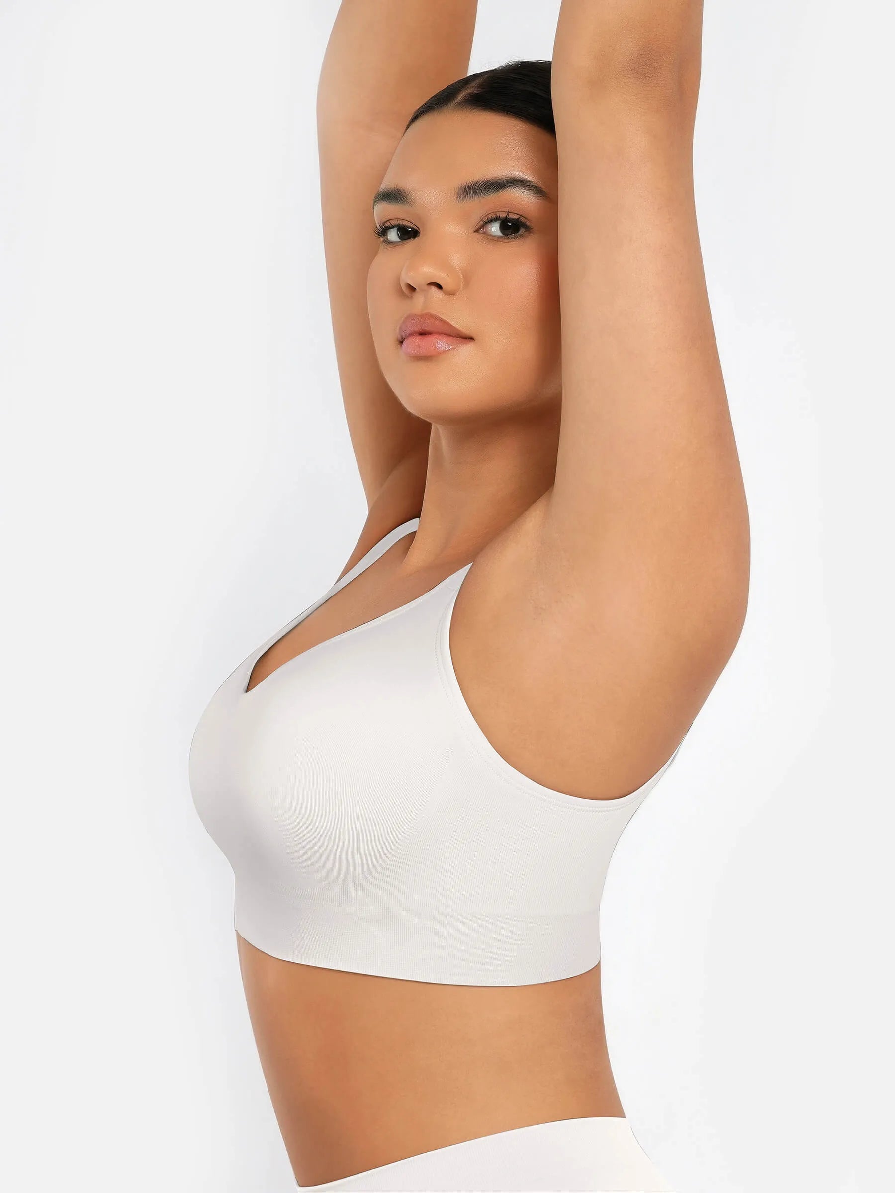 Lume lingerie Built-in Soft Cups Full Coverage Wireless Bra