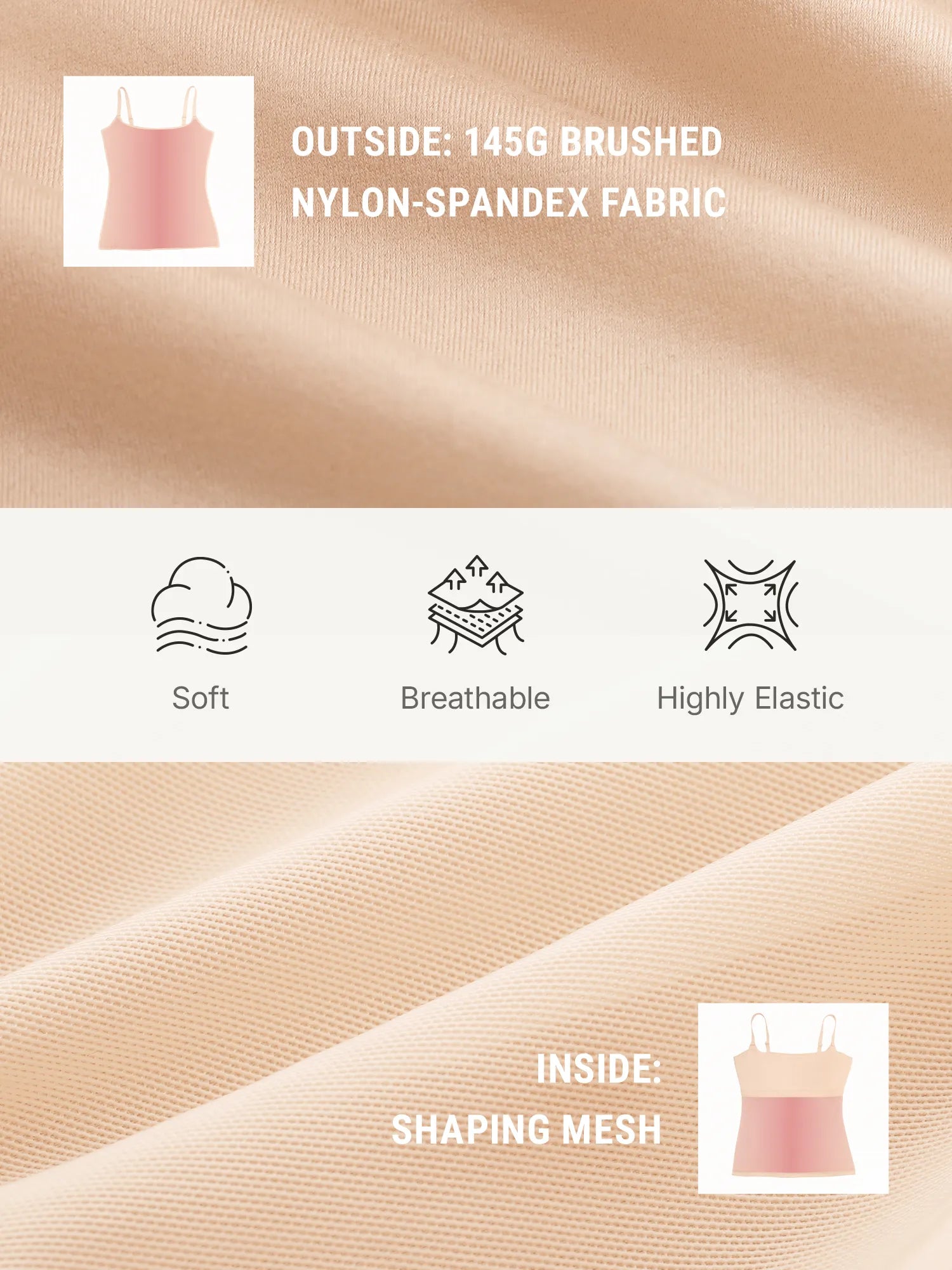 Lume lingerie FeelSoft™ Light Smoothing Scoop-Neck Top