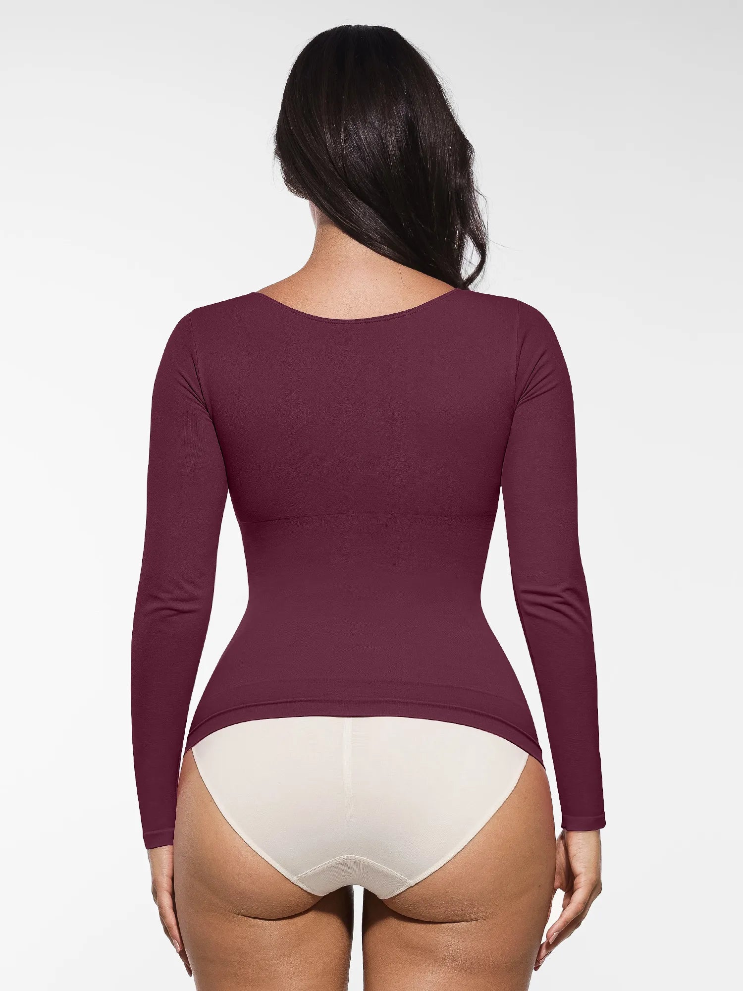 lumelingeri Seamless Long-Sleeve Everyday Shaper Top