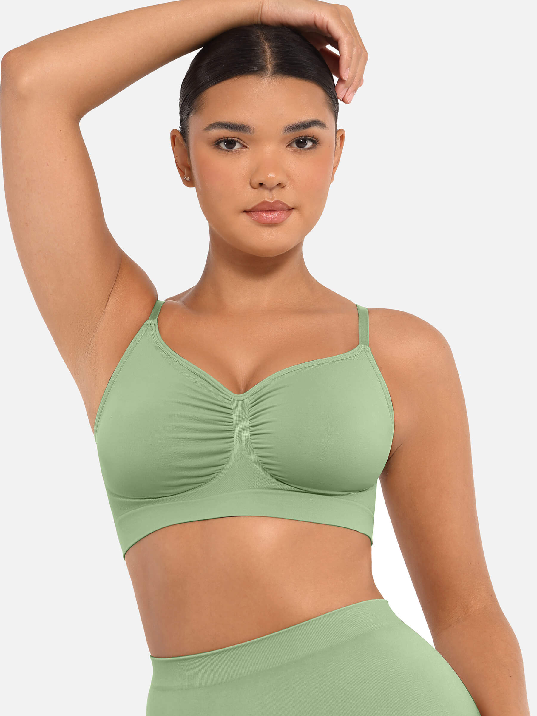 Lalaye Girl Wireless Bra & Seamless Tummy Control Brief Set