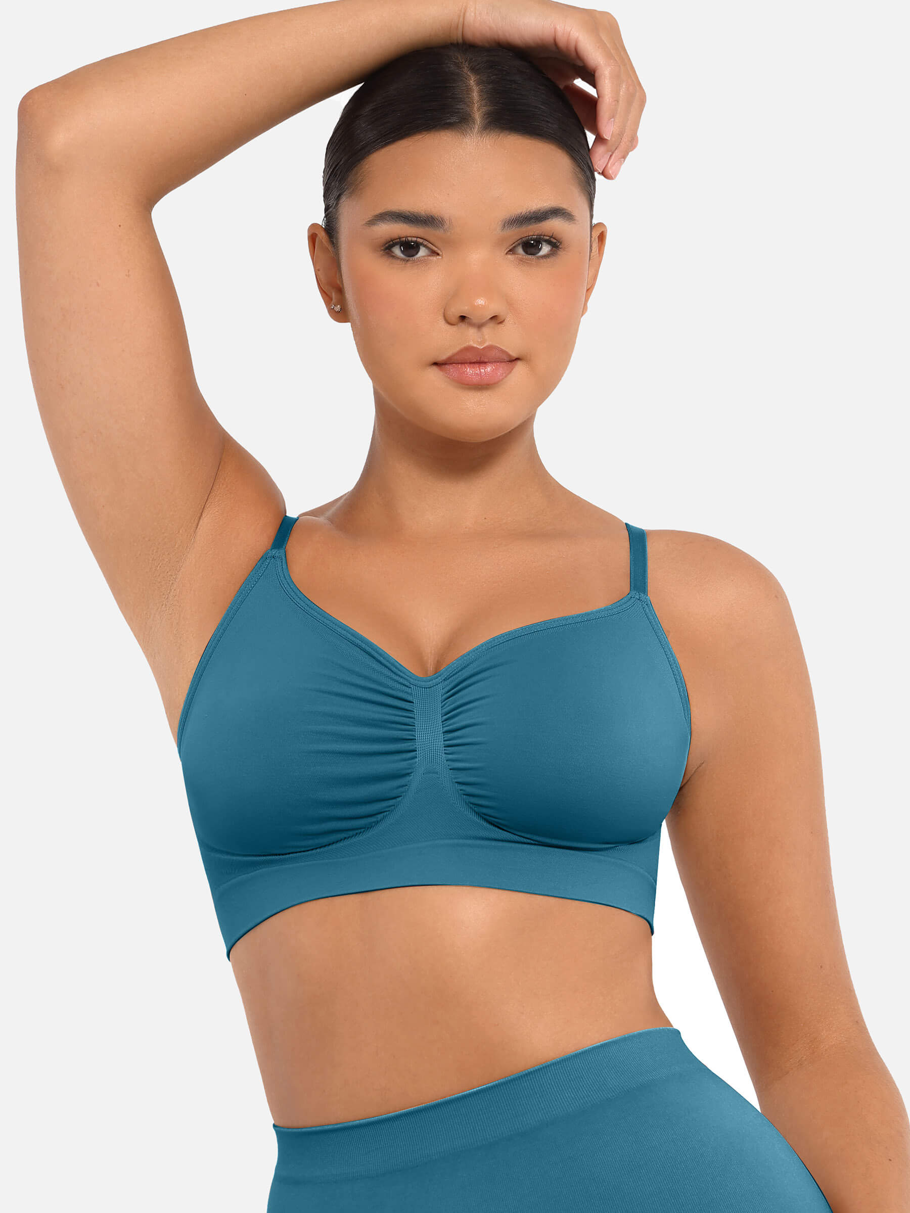 Lalaye Girl Wireless Bra & Seamless Tummy Control Brief Set