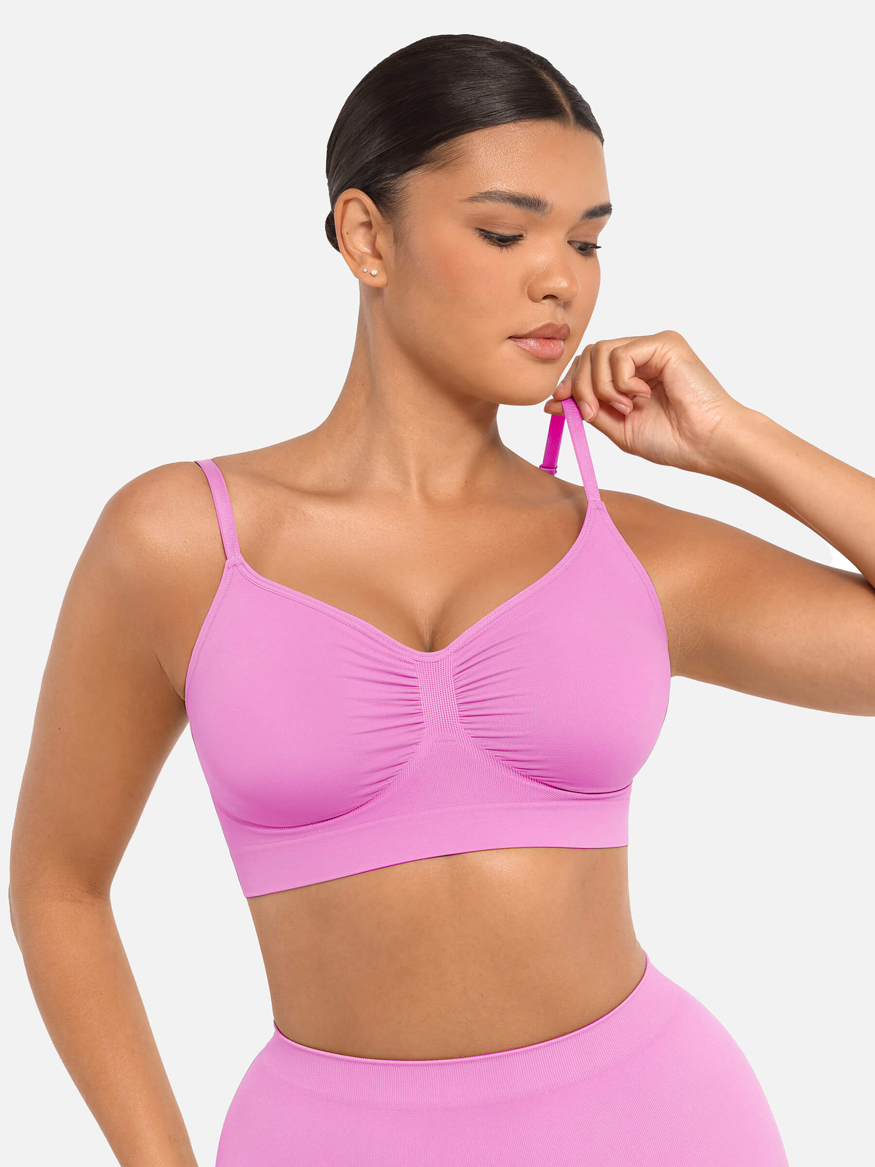 Lalaye Girl Wireless Bra & Seamless Tummy Control Brief Set