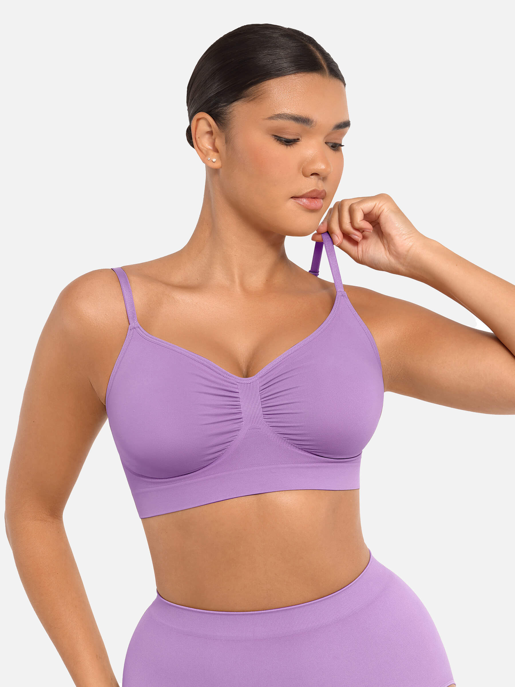 Lalaye Girl Wireless Bra & Seamless Tummy Control Brief Set