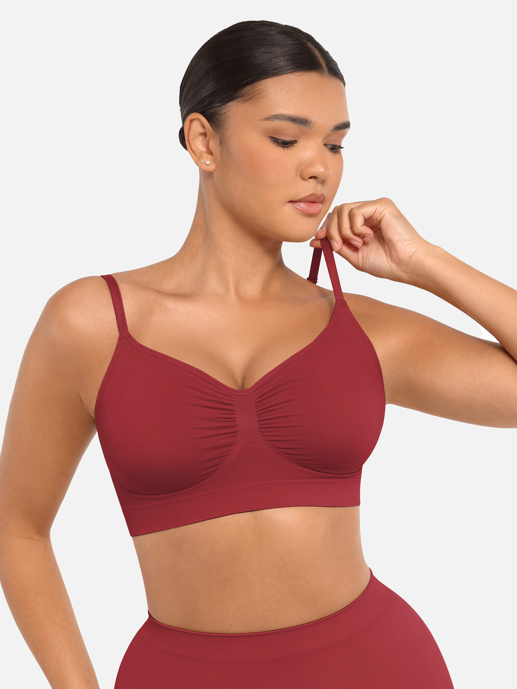 Lalaye Girl Wireless Bra & Seamless Tummy Control Brief Set