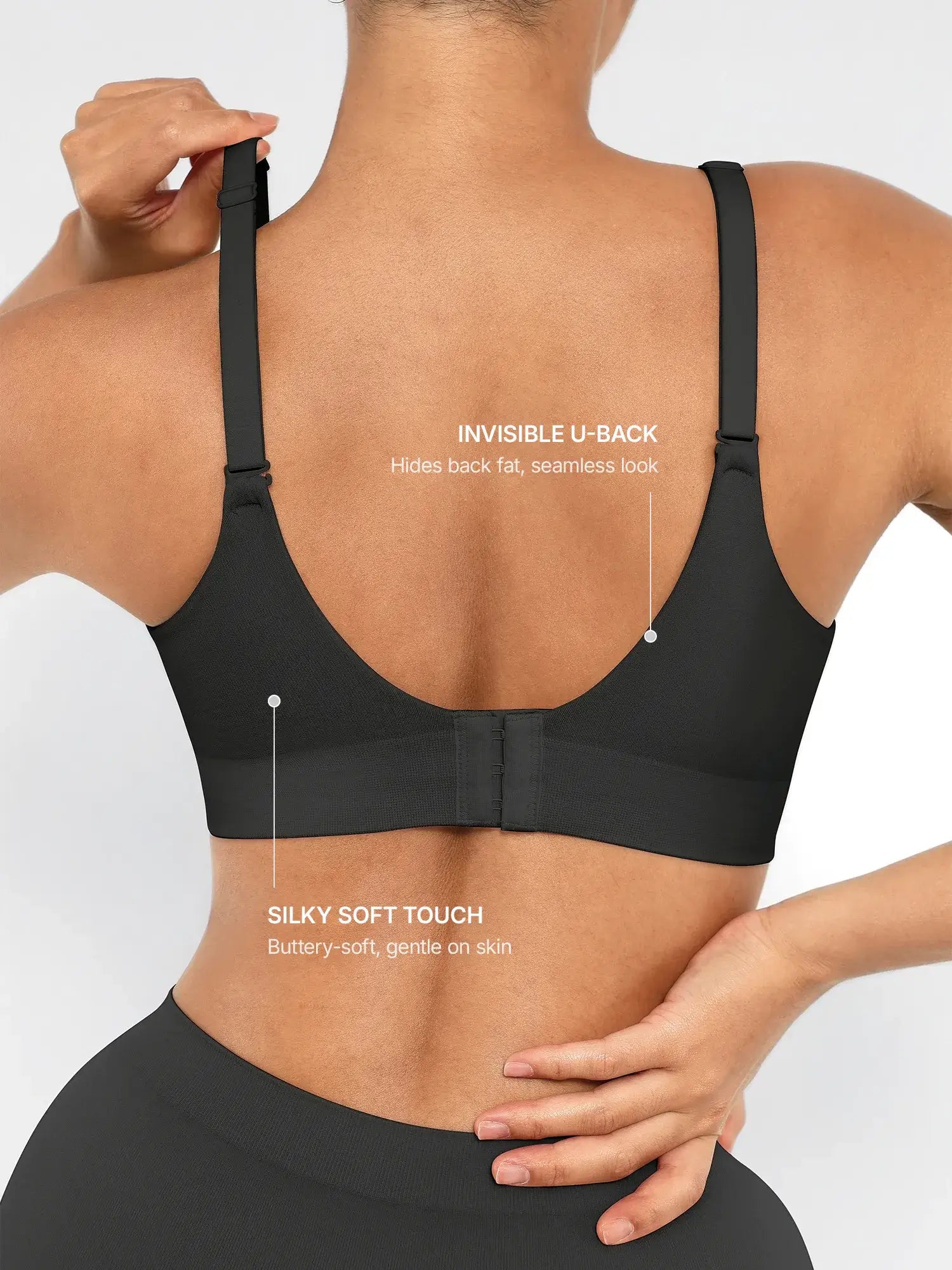 Lume Lingerie Wireless Push-Up Seamless Comfort Full Coverage Bra