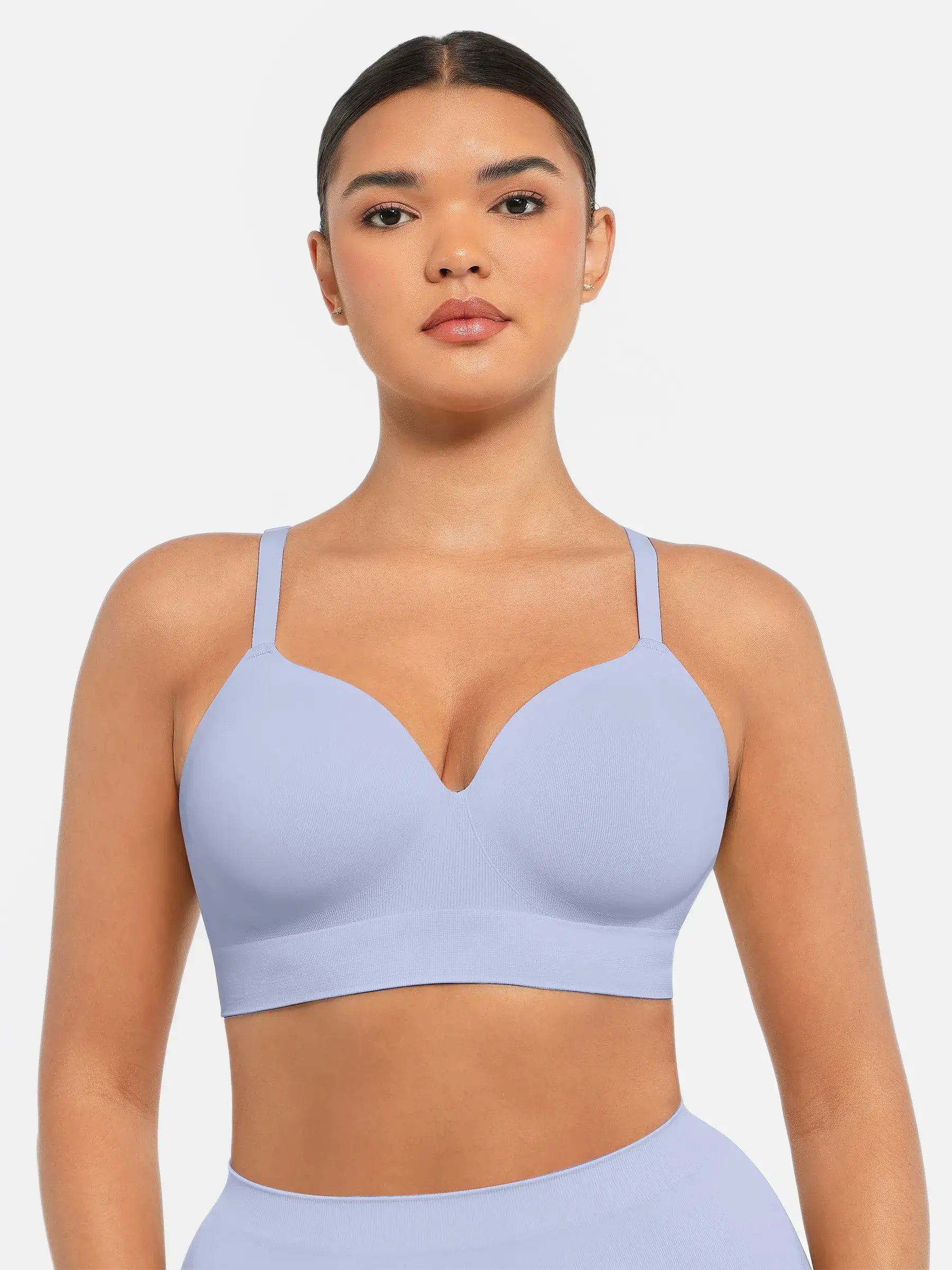 Lume Lingerie Wireless Push-Up Seamless Comfort Full Coverage Bra