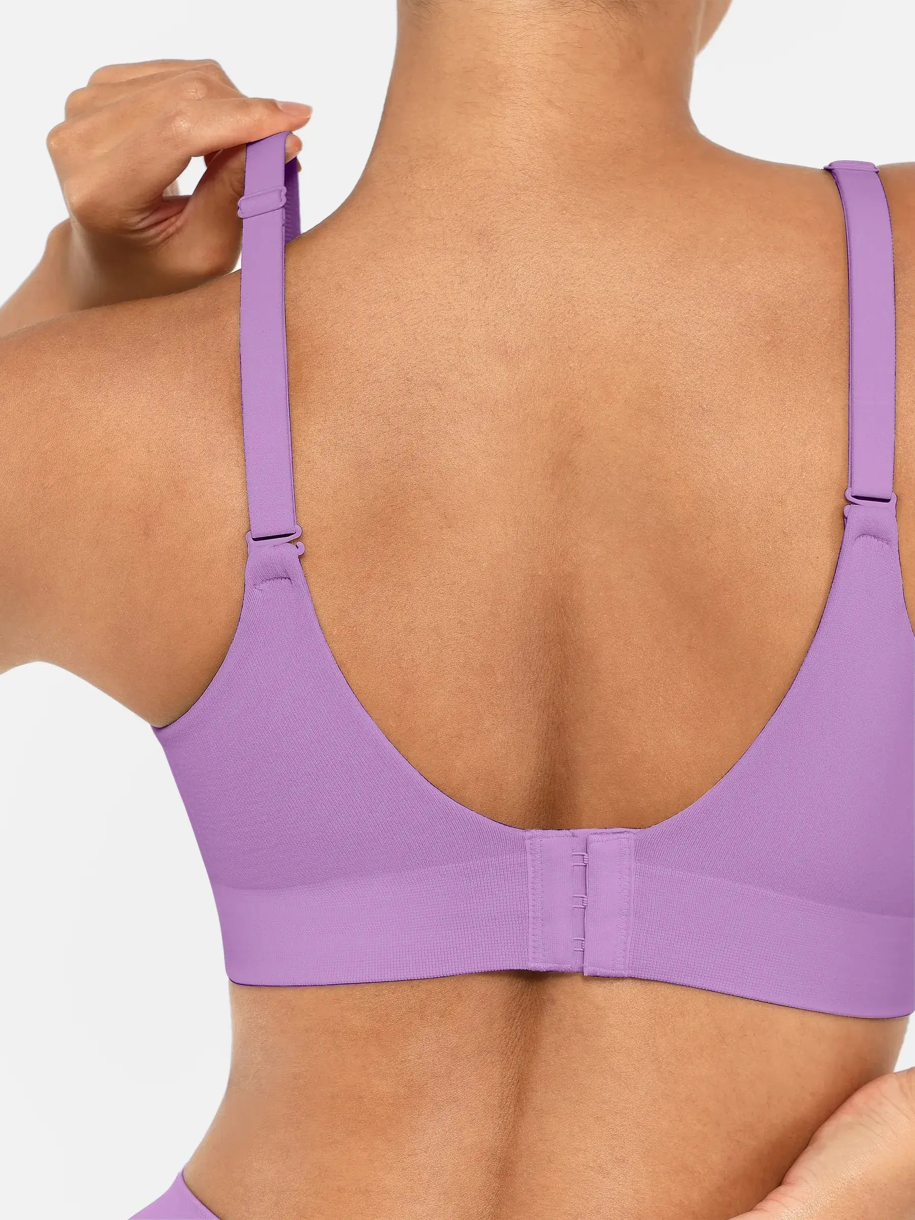Lume Lingerie Wireless Push-Up Seamless Comfort Full Coverage Bra