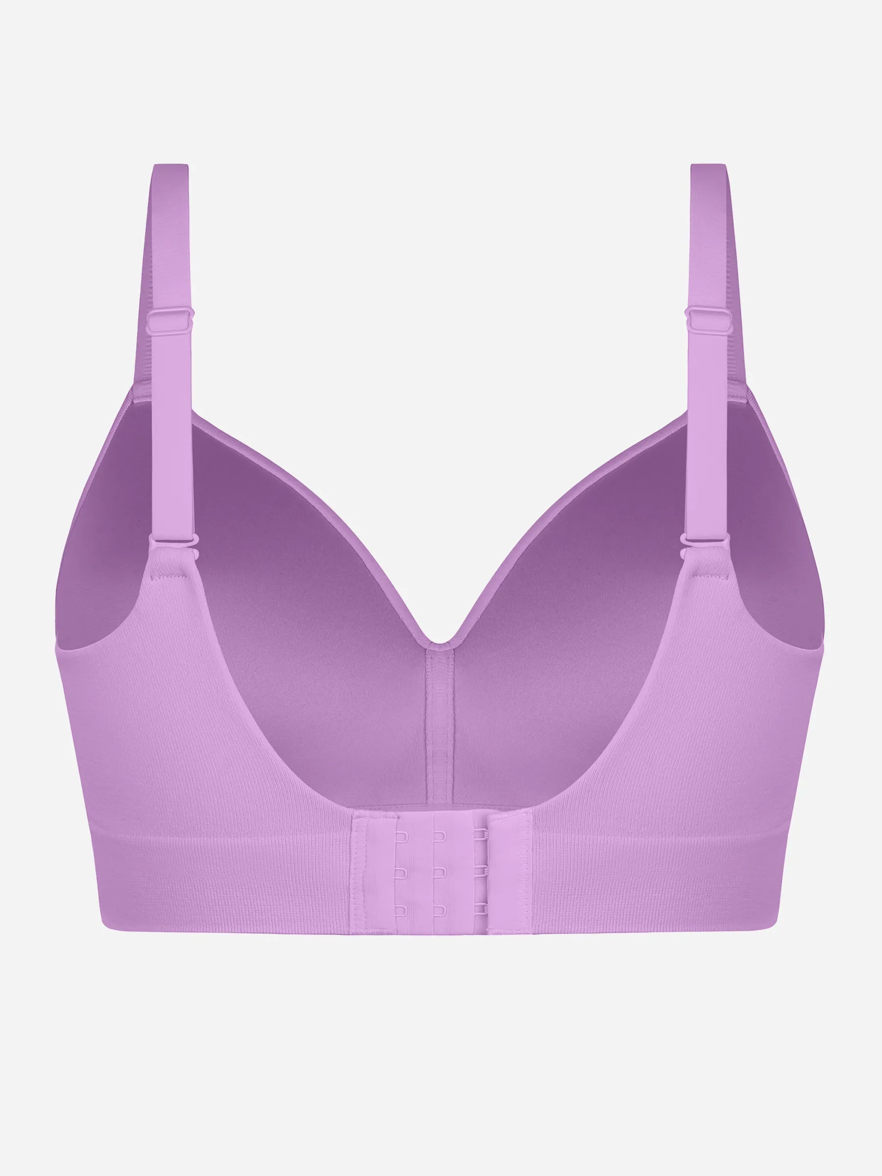 Lume Lingerie Wireless Push-Up Seamless Comfort Full Coverage Bra