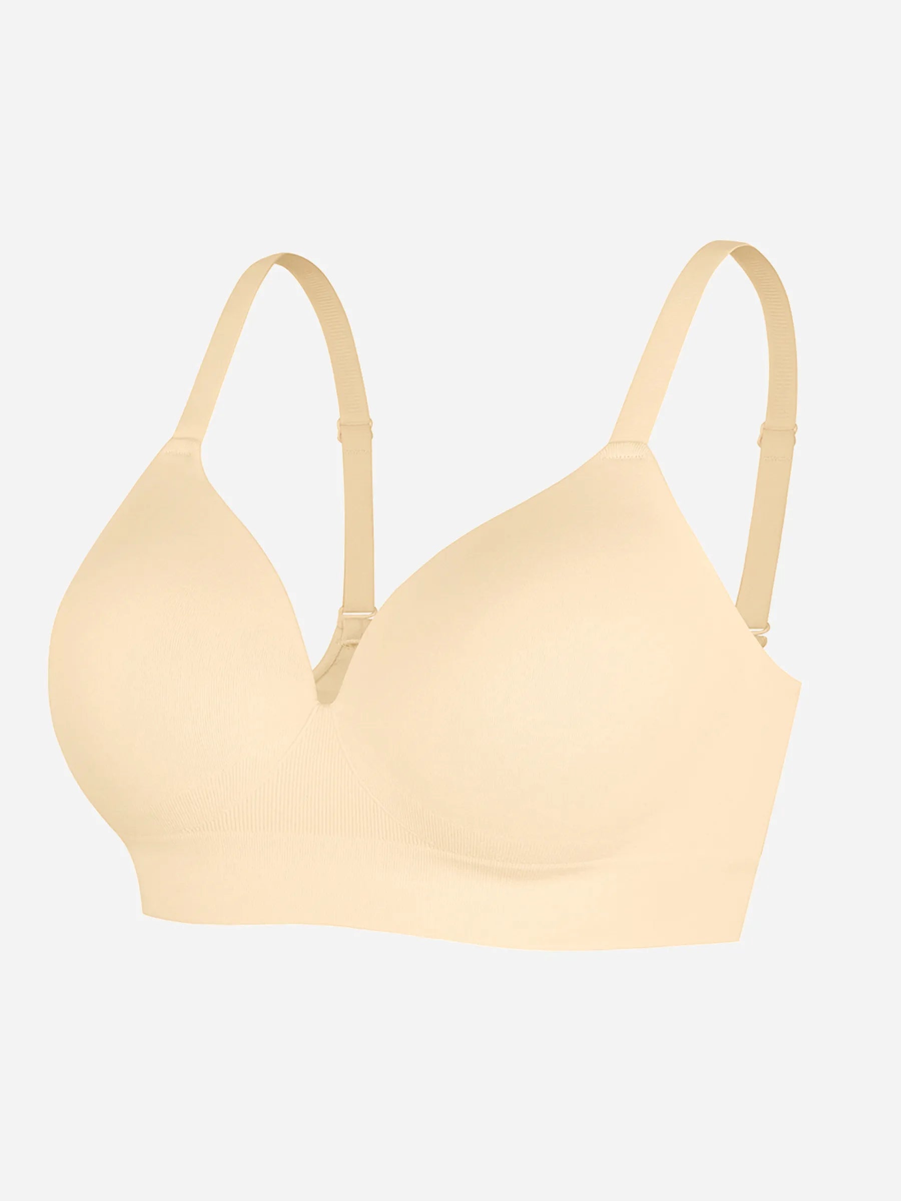 Lume Lingerie Wireless Push-Up Seamless Comfort Full Coverage Bra
