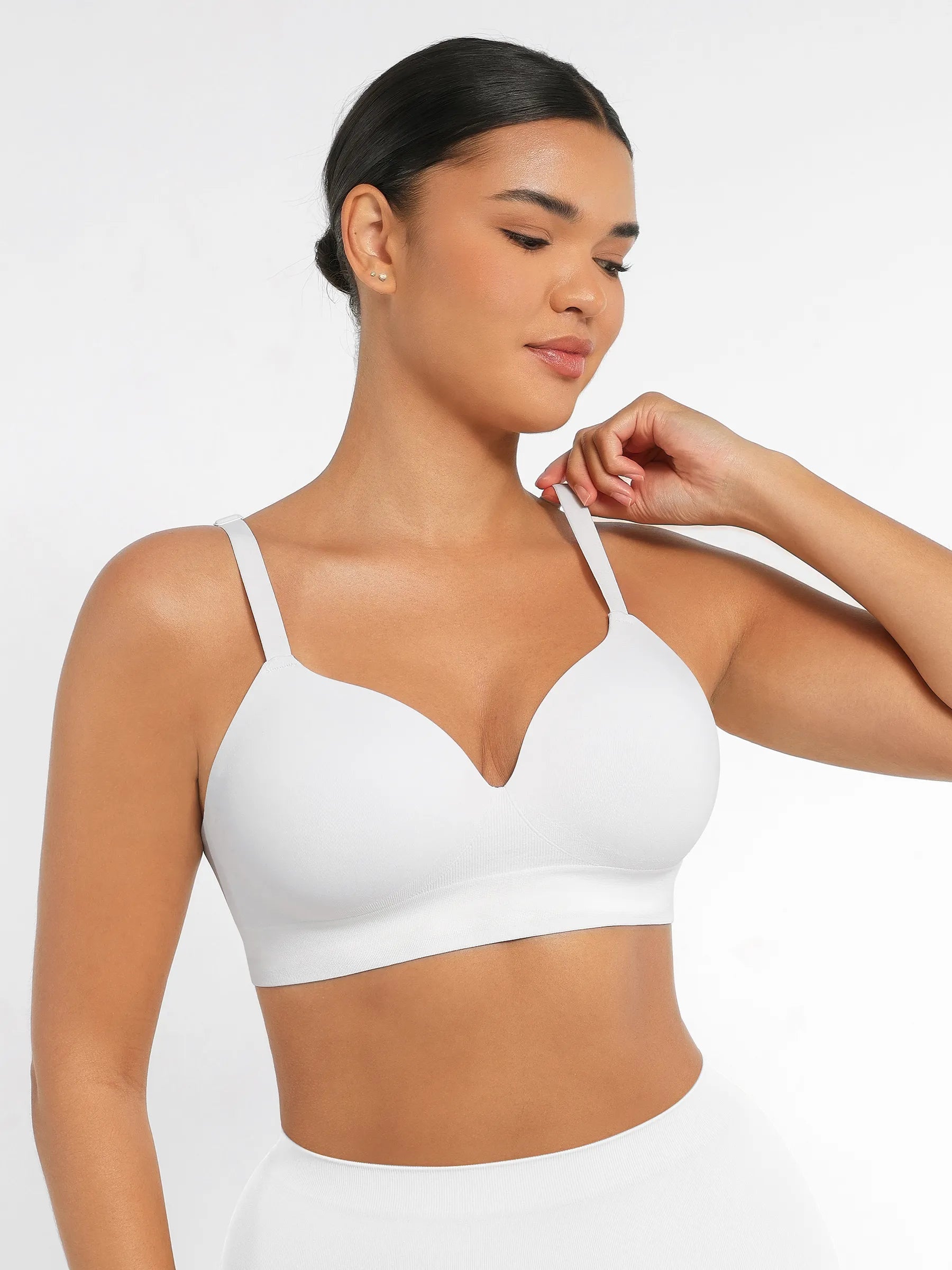 Lume Lingerie Wireless Push-Up Seamless Comfort Full Coverage Bra
